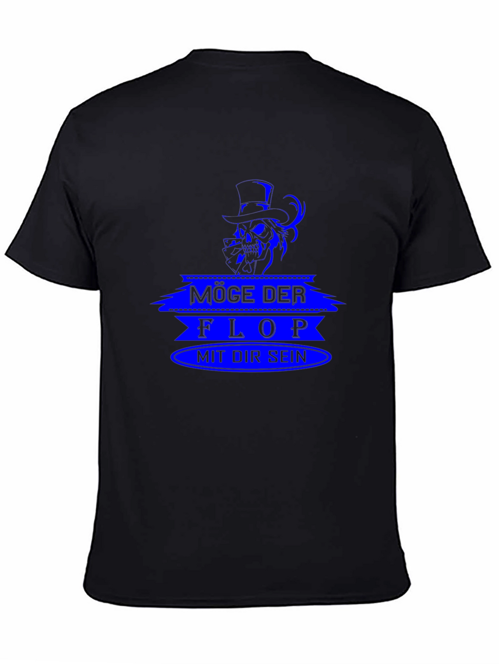 Möge Der Flop Graphic Tee - Black