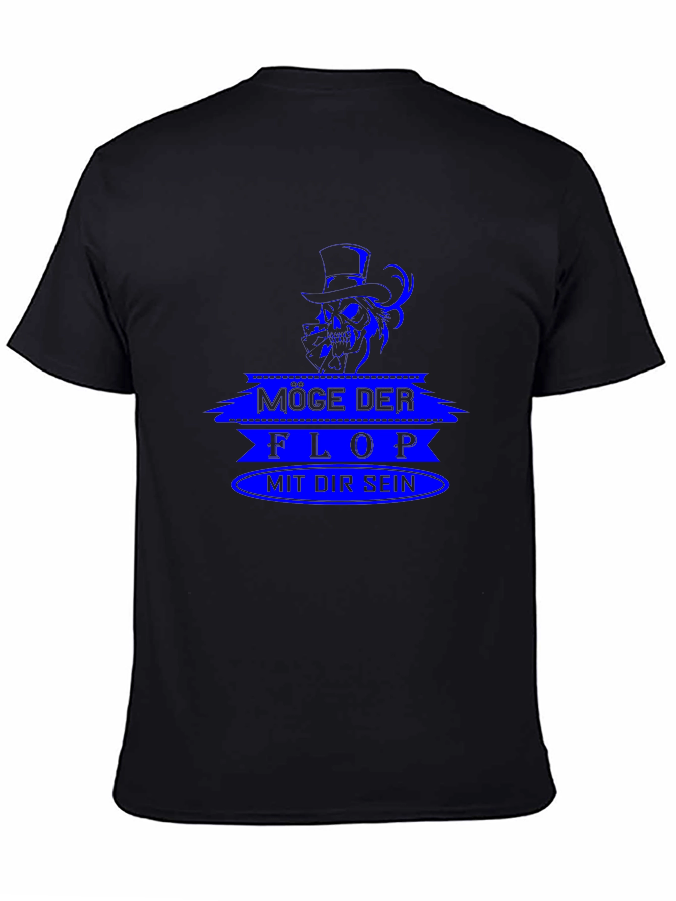 Möge Der Flop Graphic Tee - Black