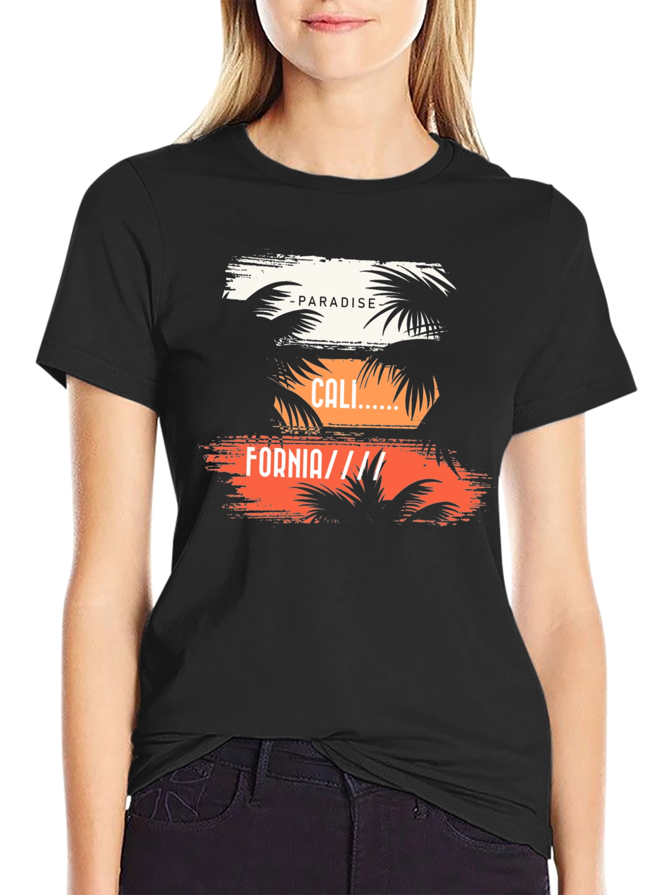 Paradise Cali-fornia Graphic T-Shirt