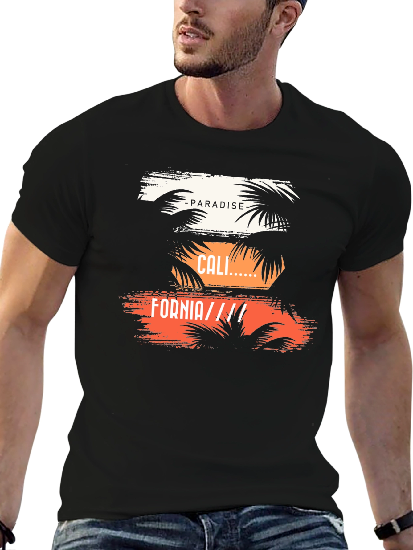 Paradise Cali-fornia Graphic T-Shirt