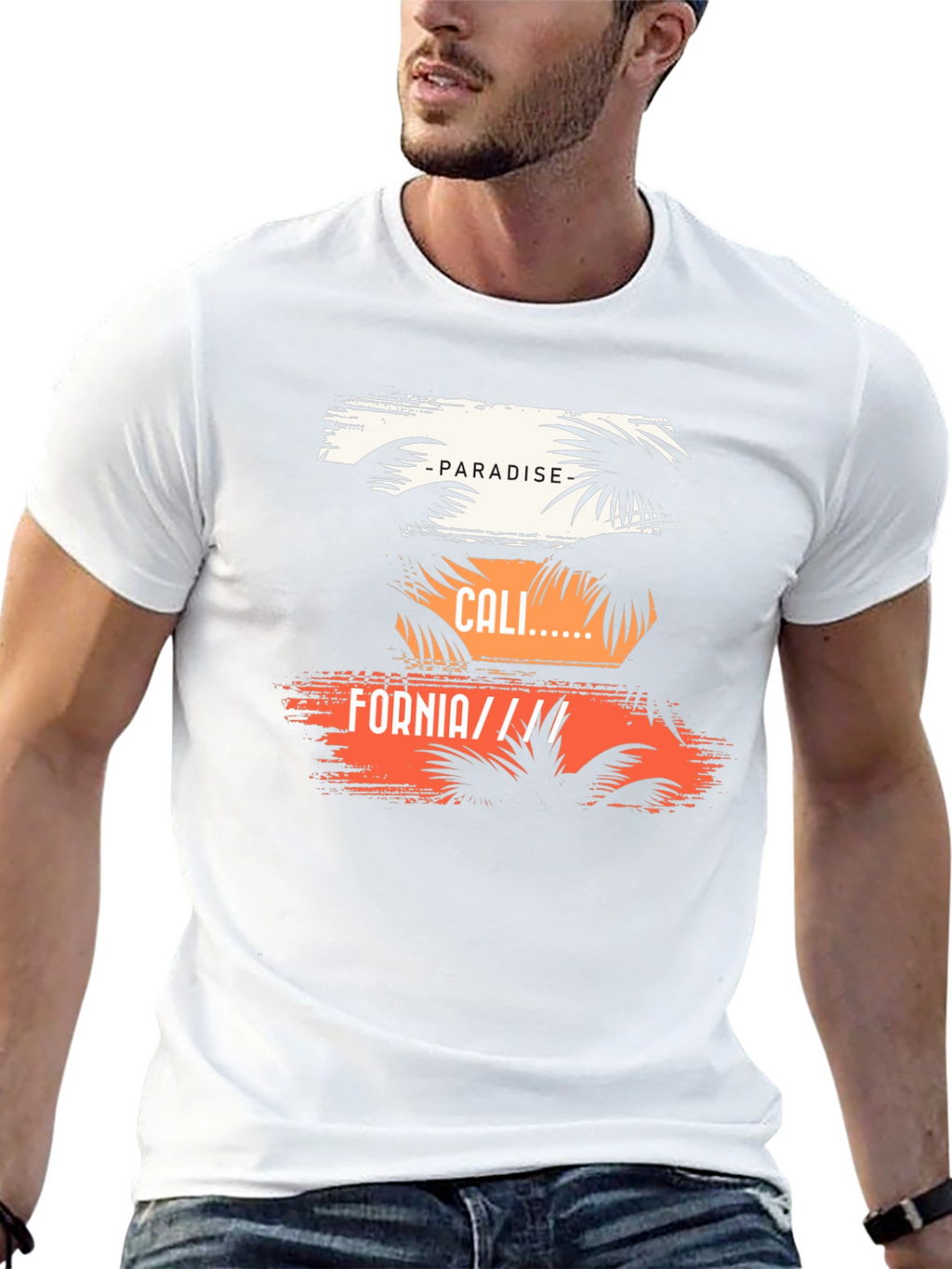 Paradise Cali-fornia Graphic T-Shirt