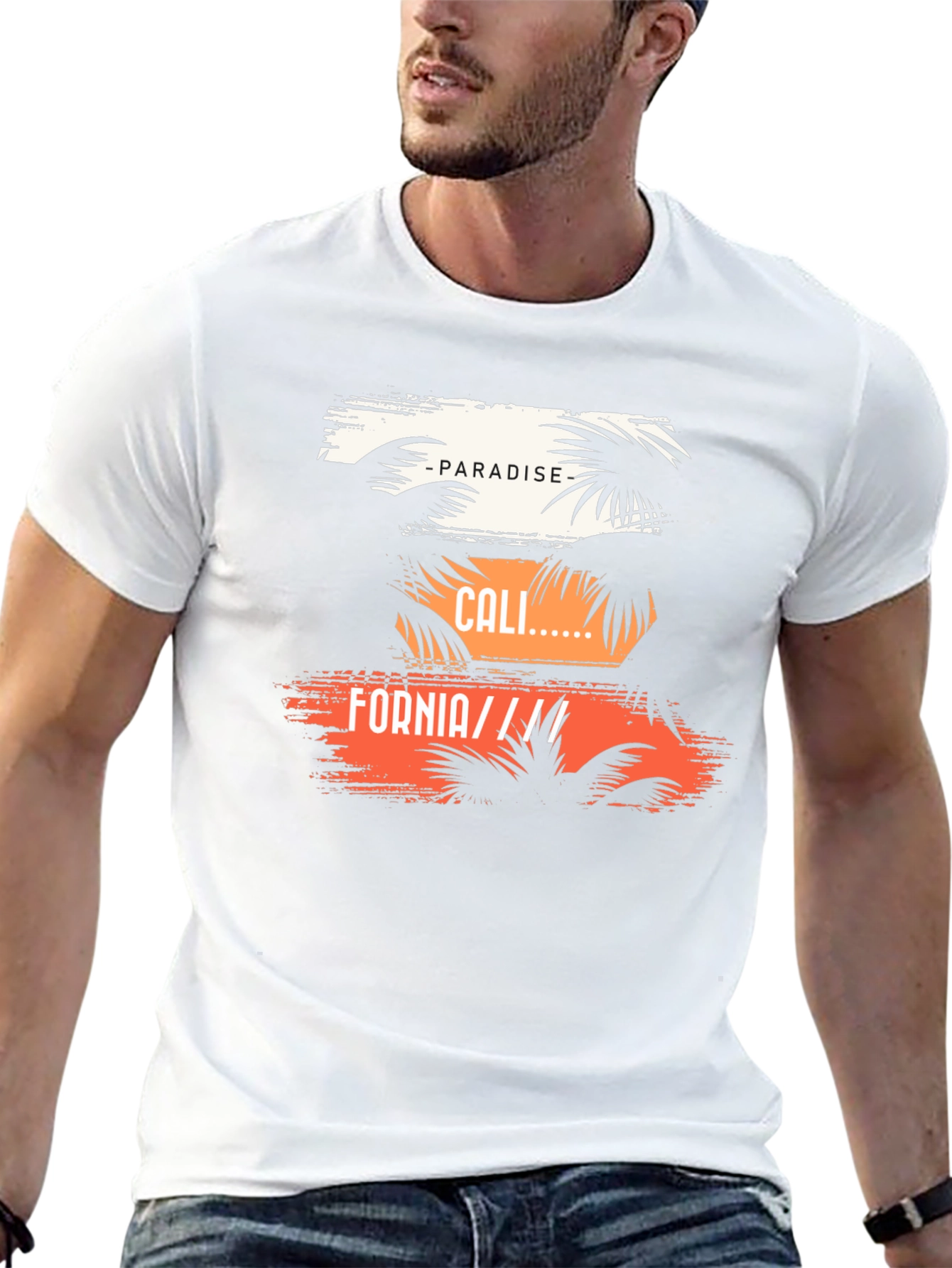 Paradise Cali-fornia Graphic T-Shirt