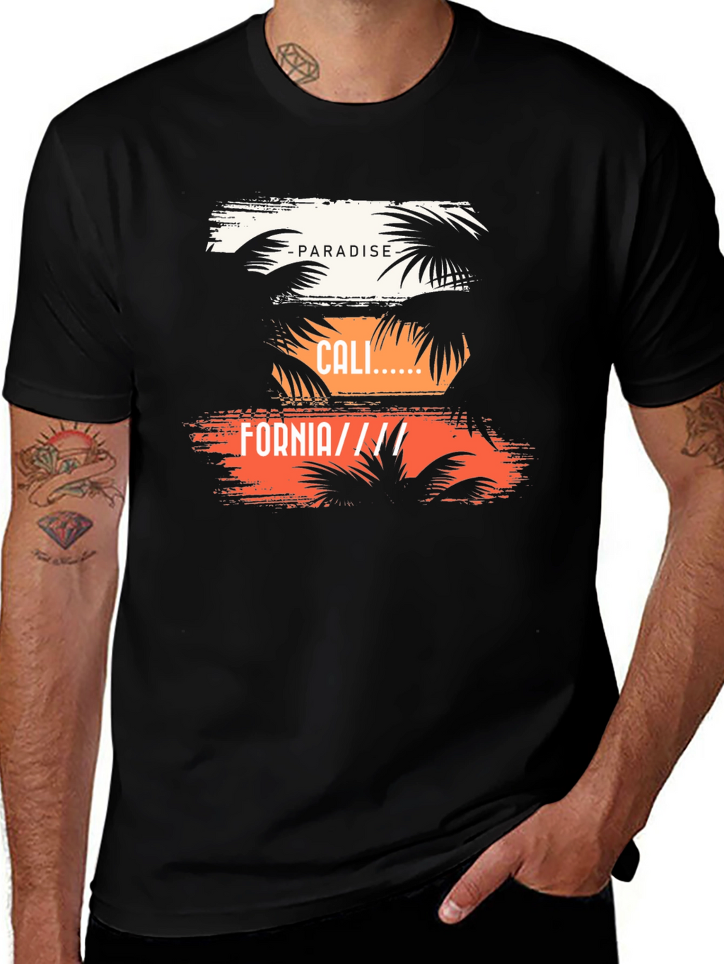 Paradise Cali-fornia Graphic T-Shirt