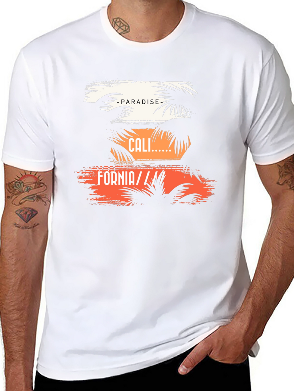 Paradise Cali-fornia Graphic T-Shirt