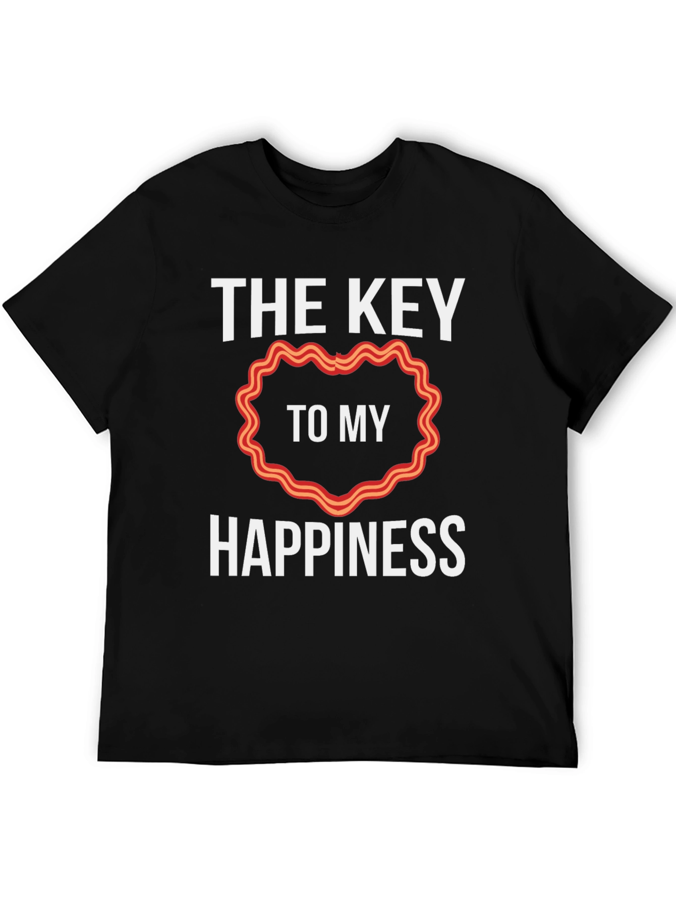 Bacon Heart Happiness T-Shirt