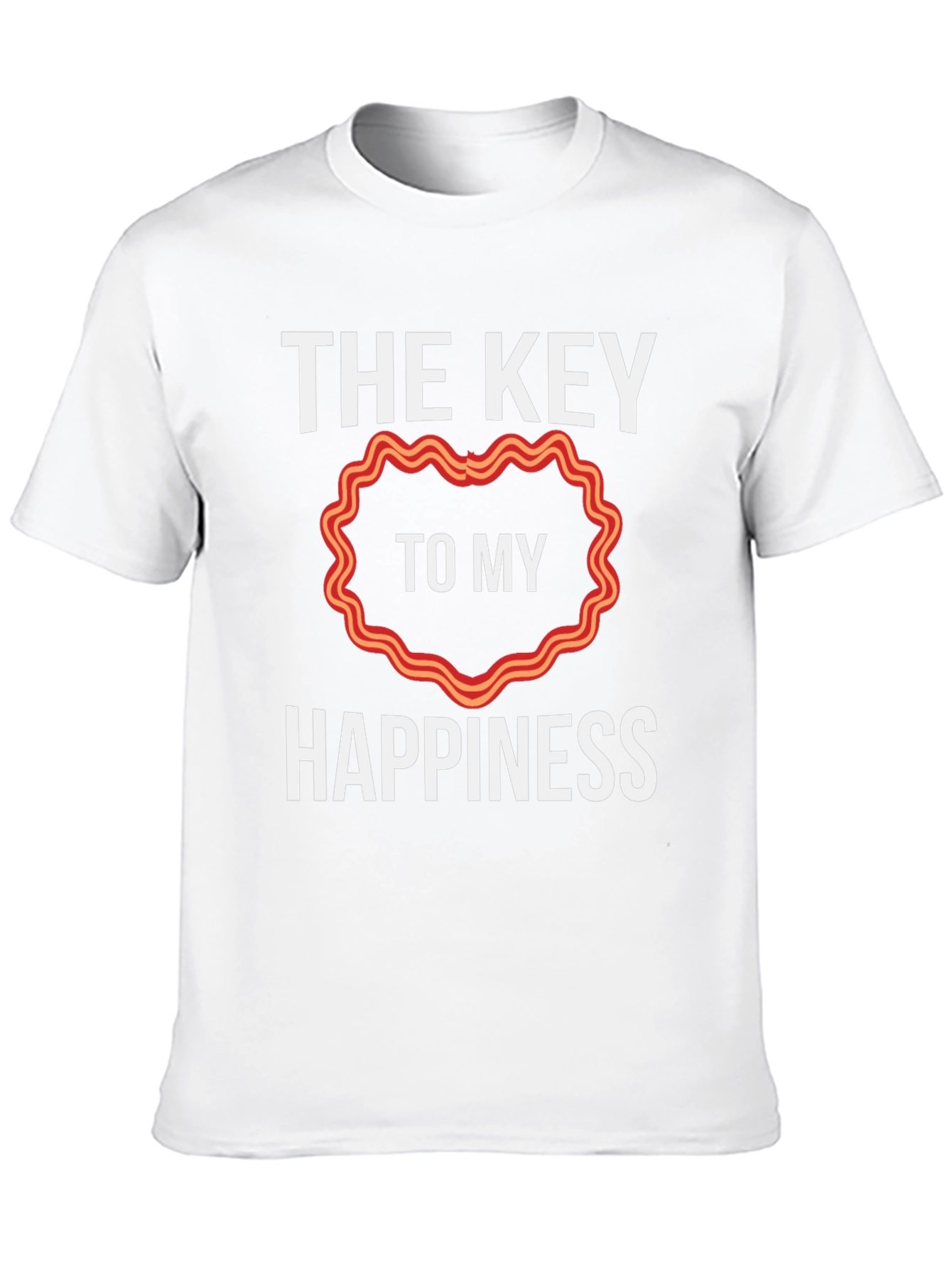Bacon Heart Happiness T-Shirt