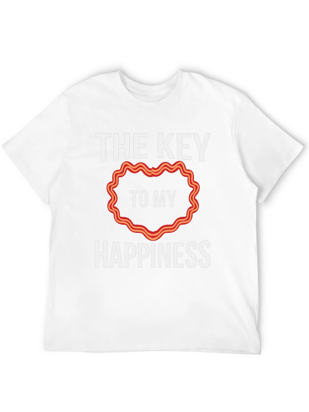 Bacon Heart Happiness T-Shirt