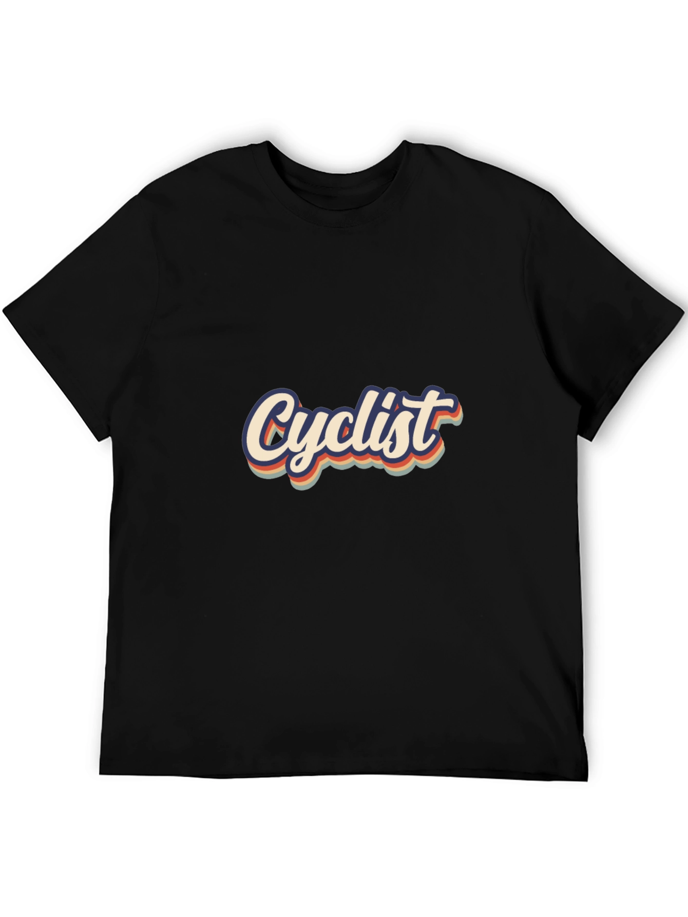 Cyclist Retro T-Shirt - Vintage Style Cotton Tee