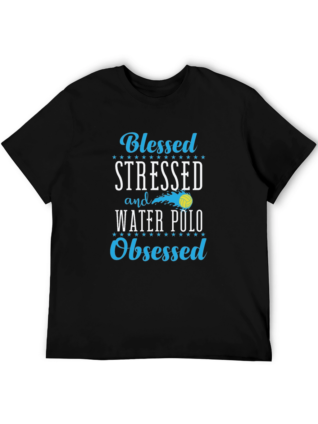 Blessed Stressed Water Polo Obsessed Tee