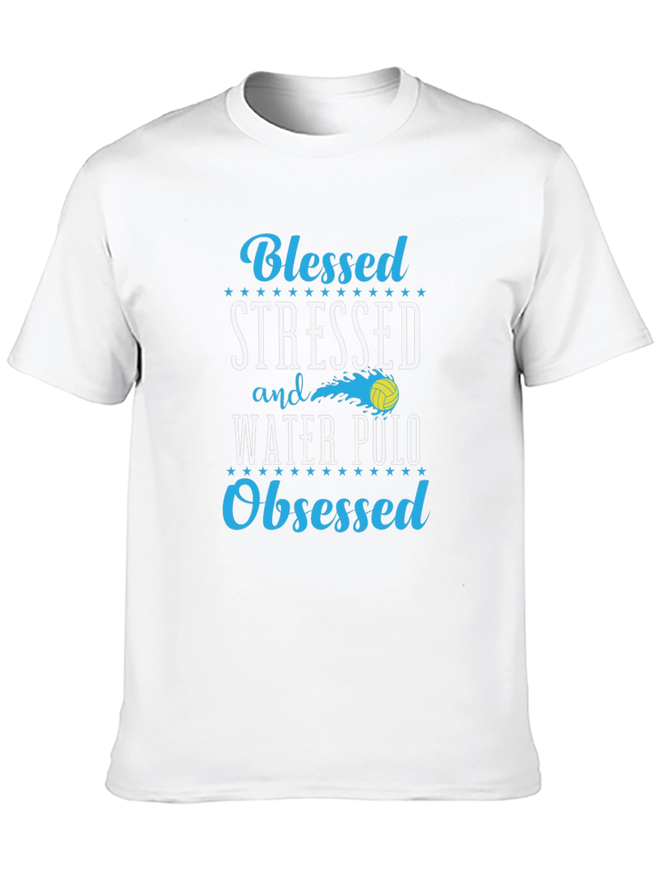 Blessed Stressed Water Polo Obsessed Tee