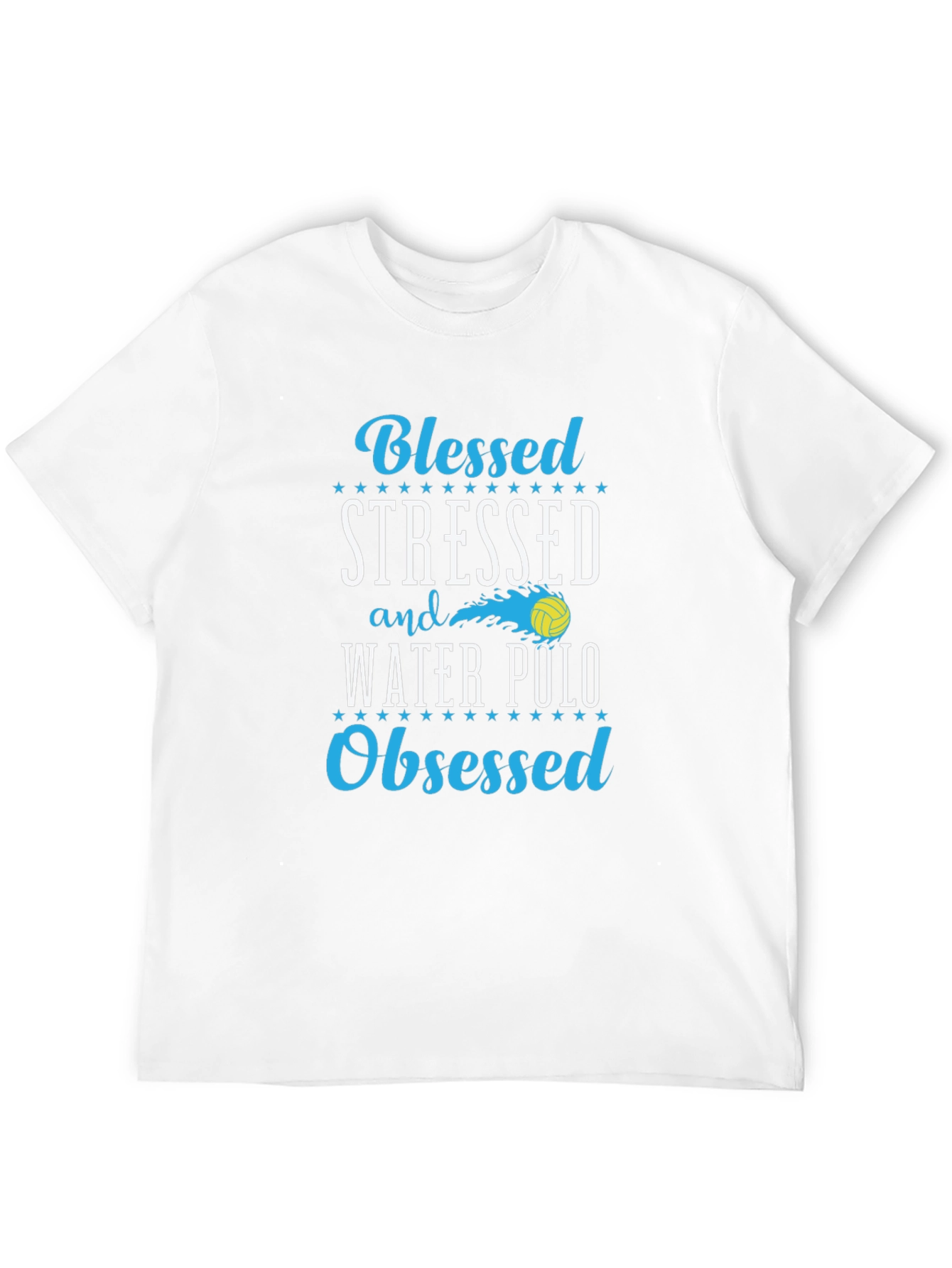 Blessed Stressed Water Polo Obsessed Tee