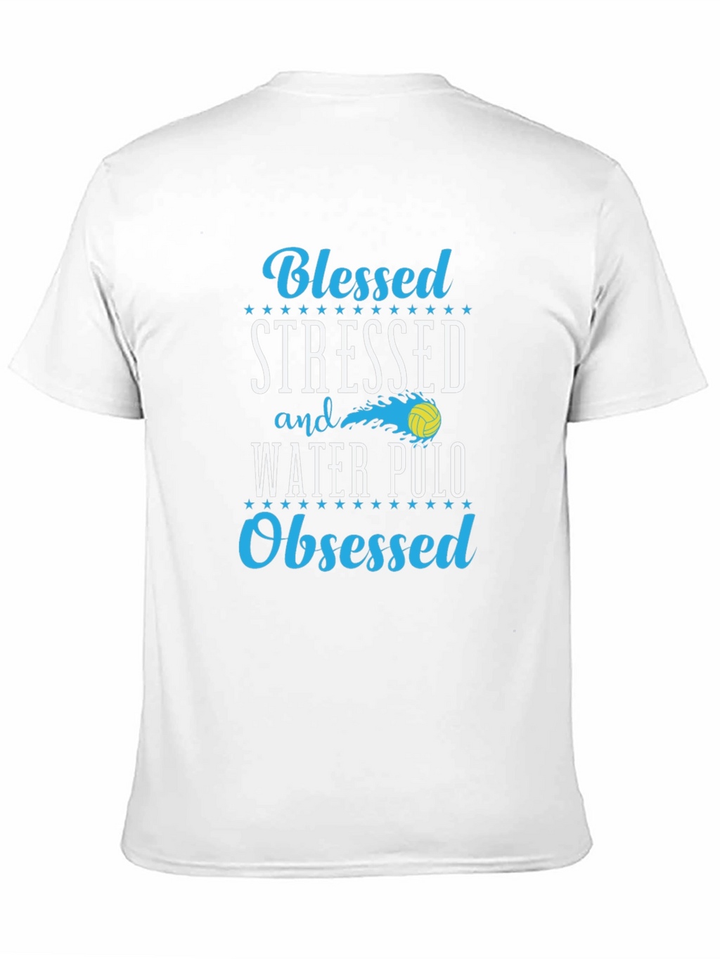 Blessed Stressed Water Polo Obsessed Tee