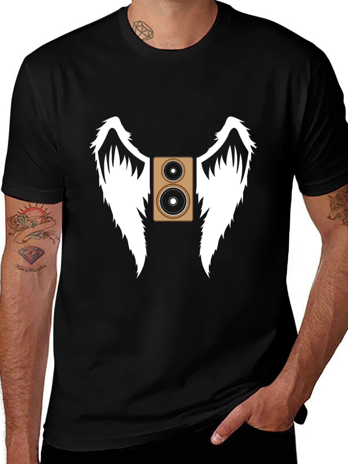 Speaker Wings Graphic Tee