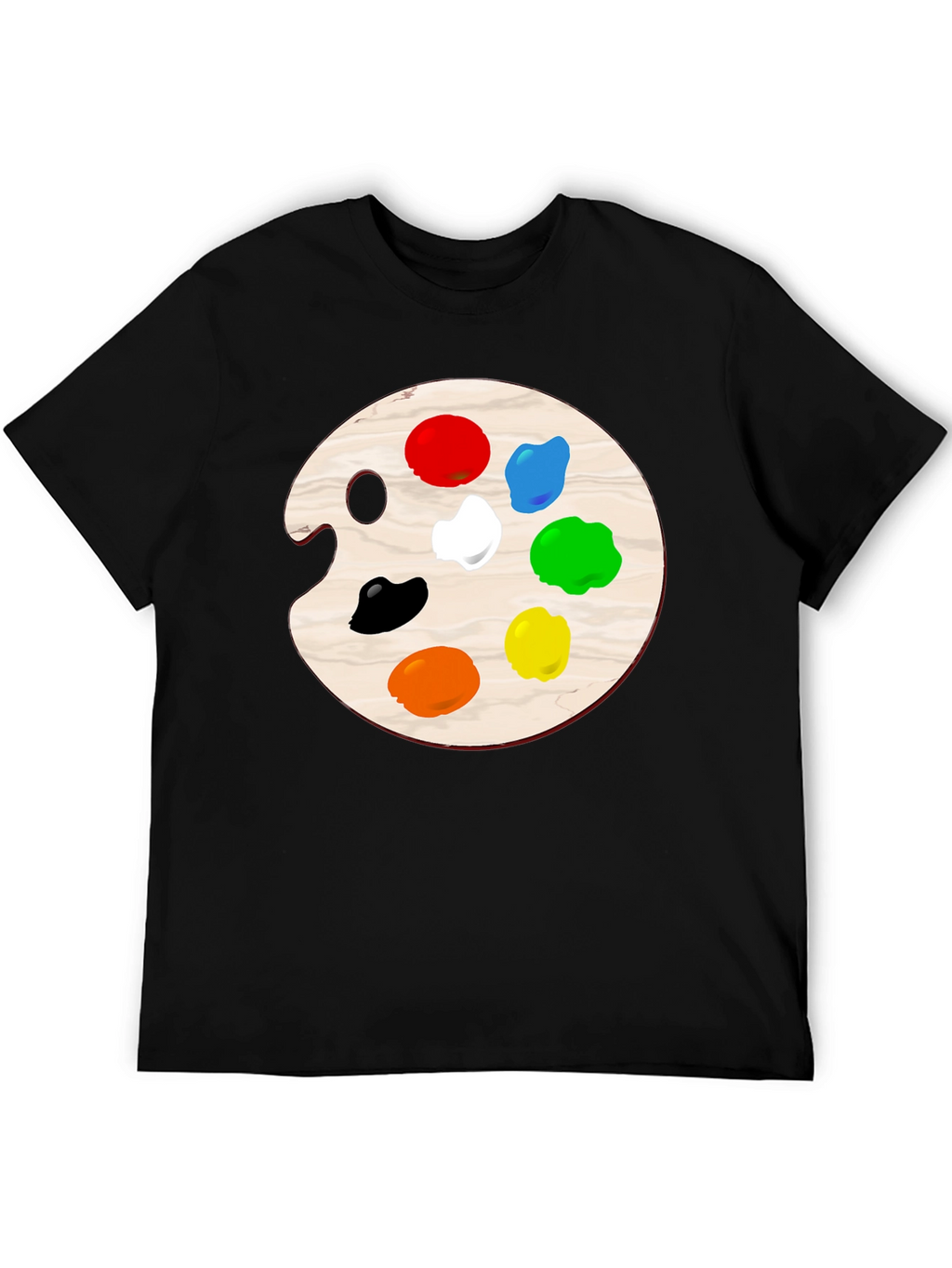 Artist Palette T-Shirt - Creative Expression