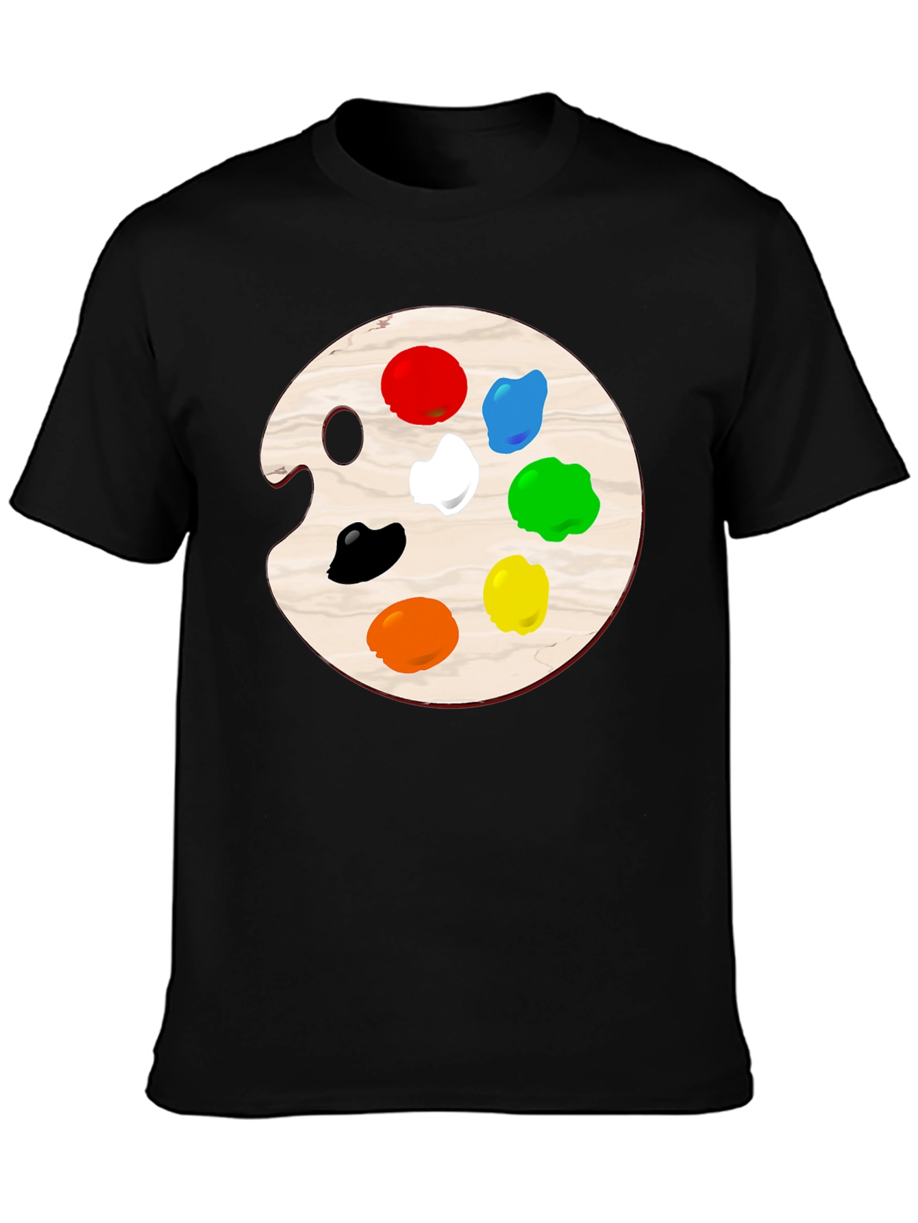 Artist Palette T-Shirt - Creative Expression