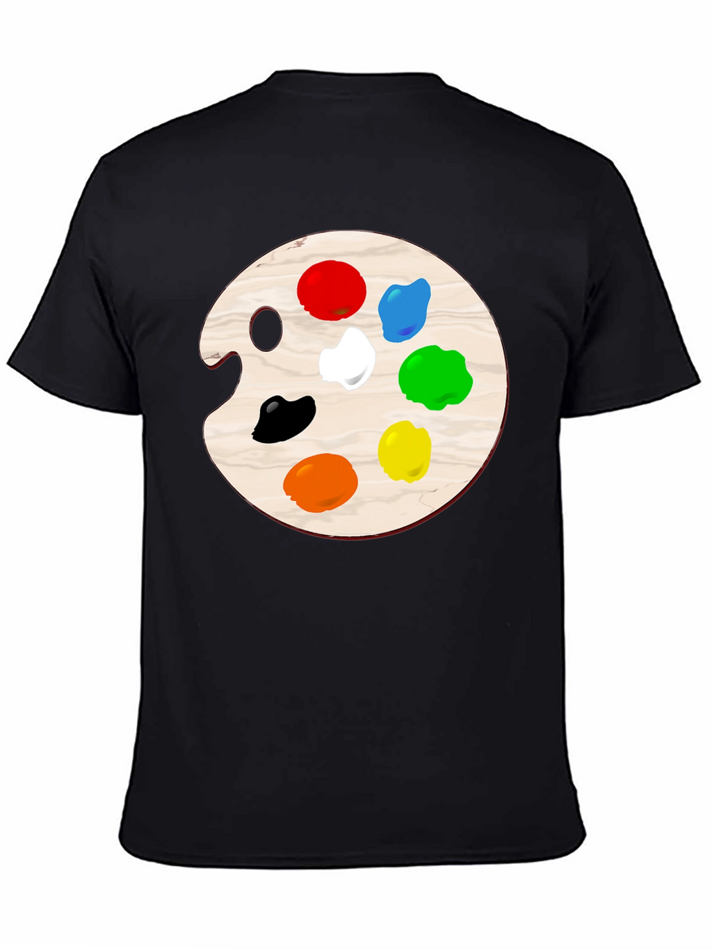 Artist Palette T-Shirt - Creative Expression
