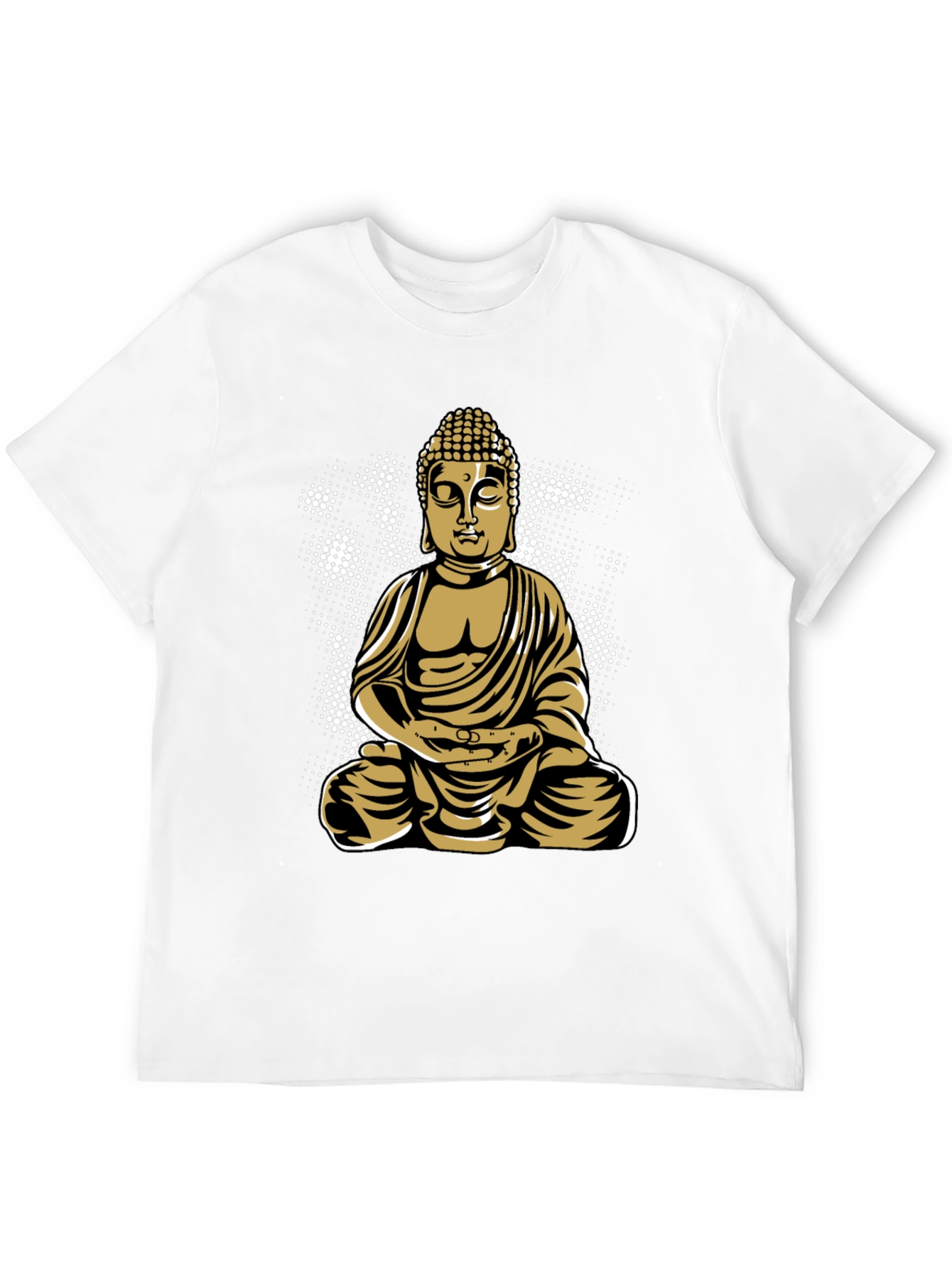 Buddha Graphic Tee - Mens Black T-Shirt