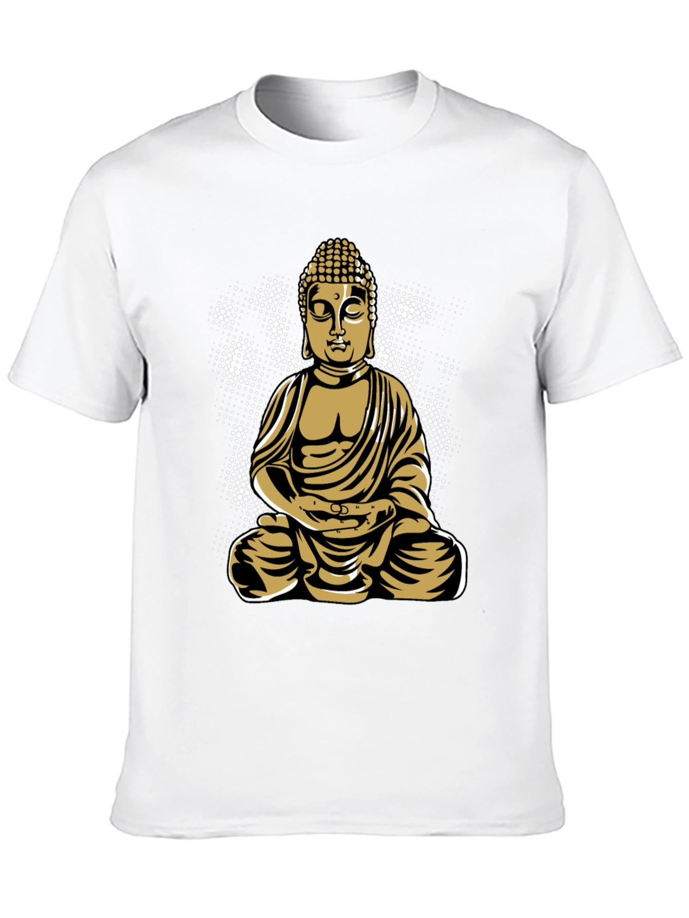 Buddha Graphic Tee - Mens Black T-Shirt