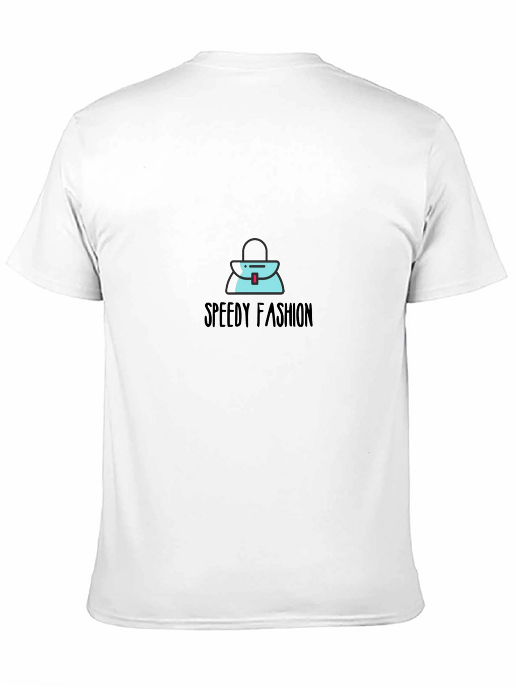Stylish Black T-Shirt with Speedy Fashion Graphic