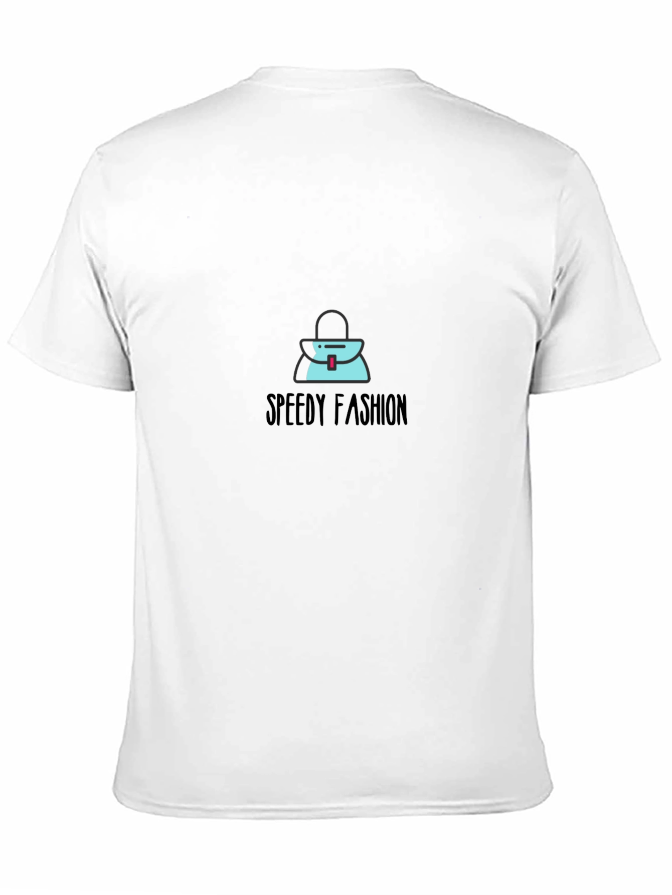 Stylish Black T-Shirt with Speedy Fashion Graphic