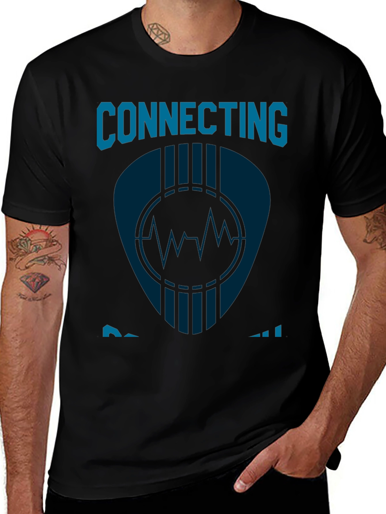 Connecting Beats T-Shirt - Music Lover Tee