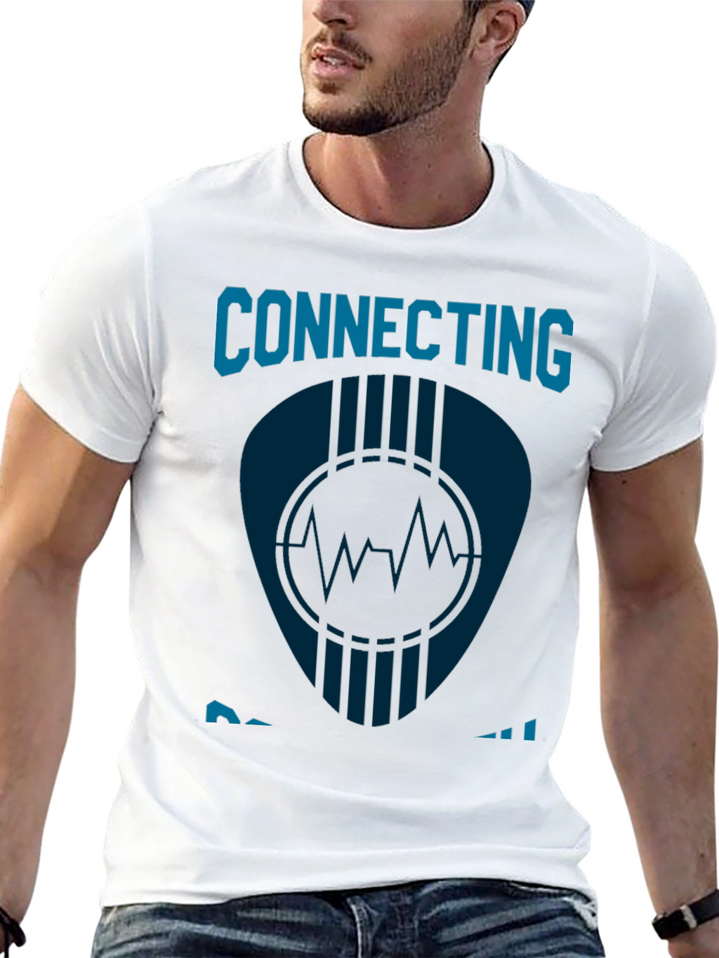 Connecting Beats T-Shirt - Music Lover Tee