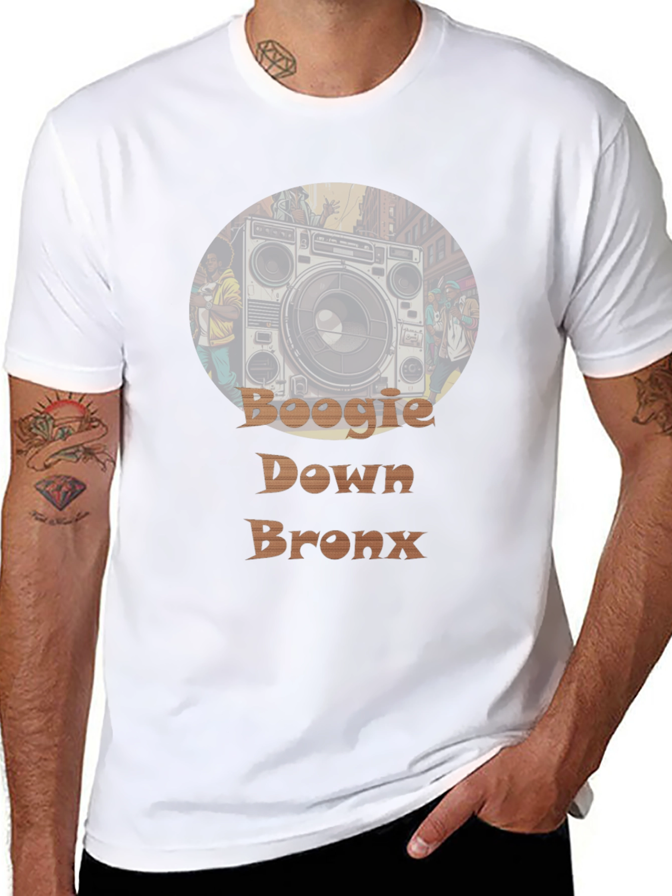 Boogie Down Bronx Graphic Tee