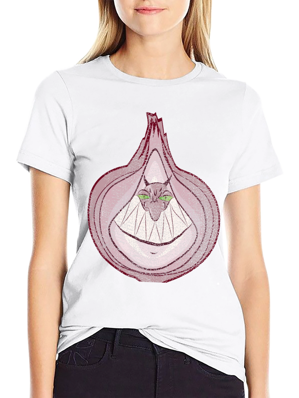 Onion Monster Graphic T-Shirt - Unique Design