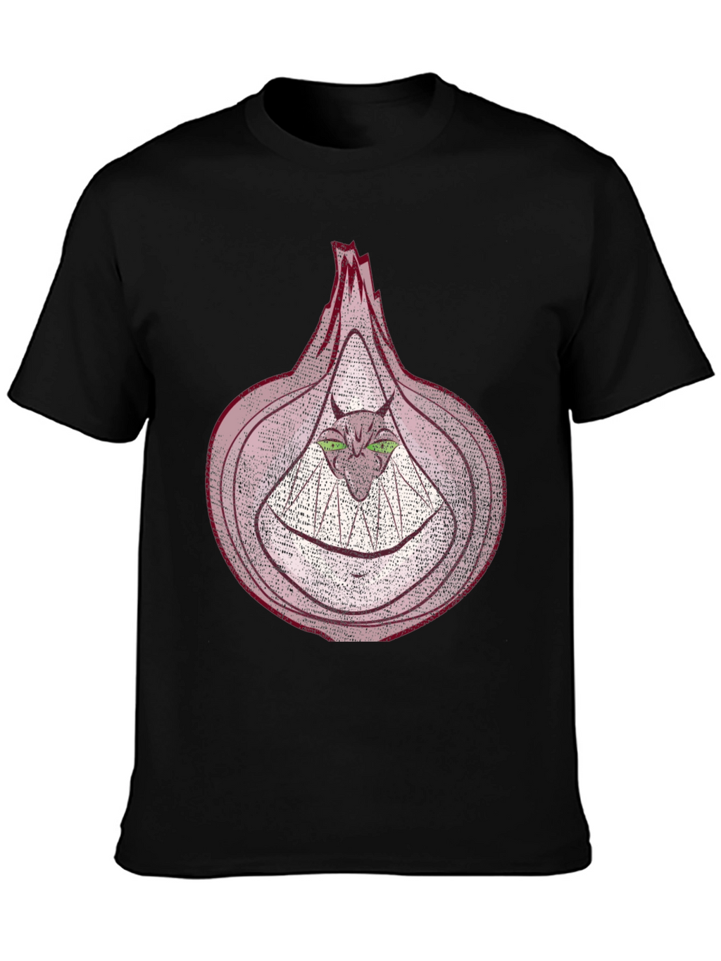 Onion Monster Graphic T-Shirt - Unique Design