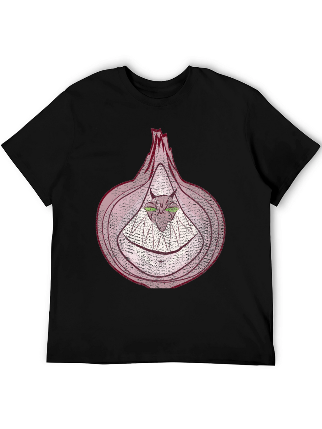 Onion Monster Graphic T-Shirt - Unique Design