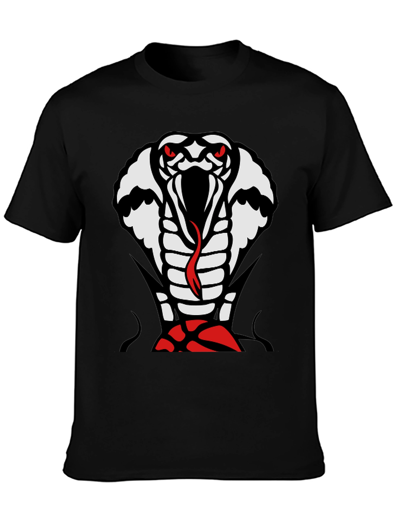 Cobra Graphic T-Shirt - Mens Black Tee