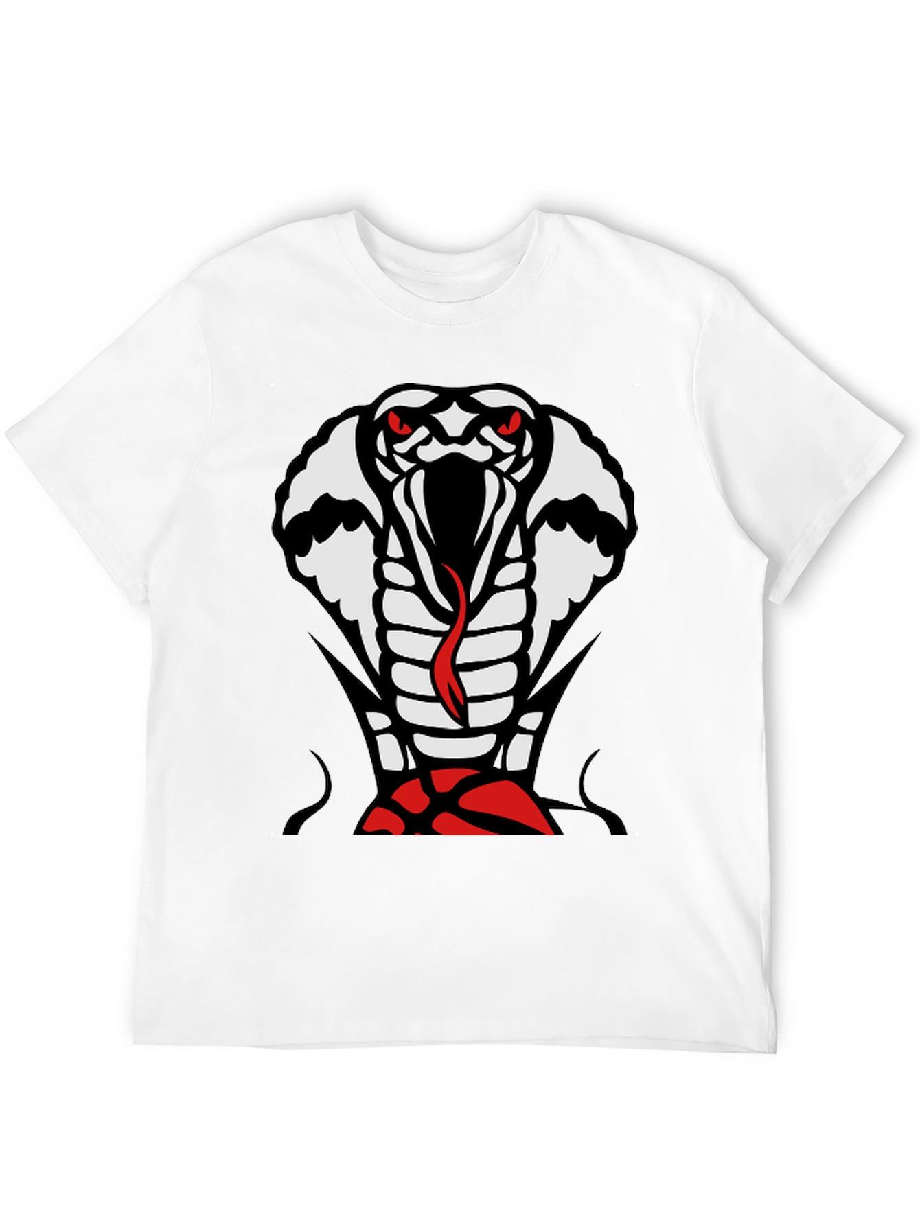 Cobra Graphic T-Shirt - Mens Black Tee