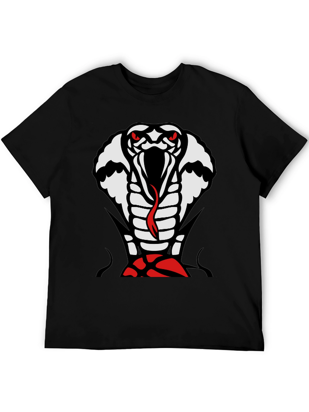 Cobra Graphic T-Shirt - Mens Black Tee