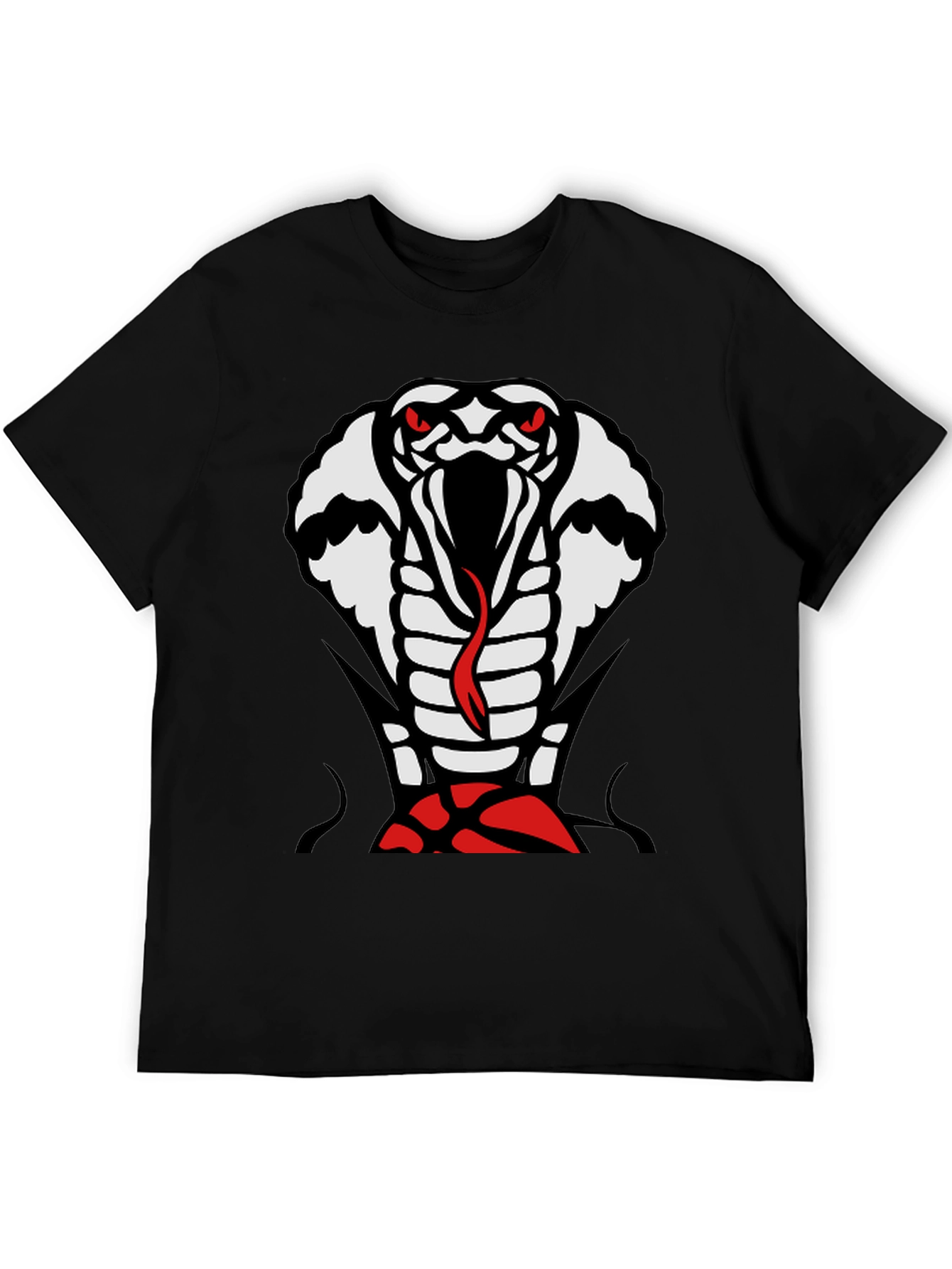 Cobra Graphic T-Shirt - Mens Black Tee