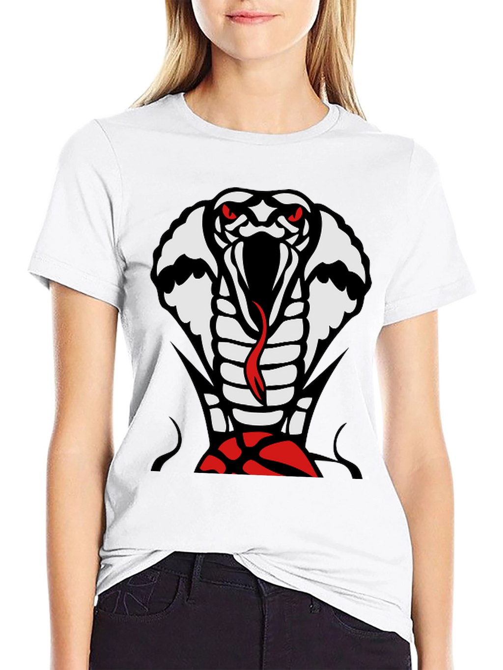 Cobra Graphic T-Shirt - Mens Black Tee