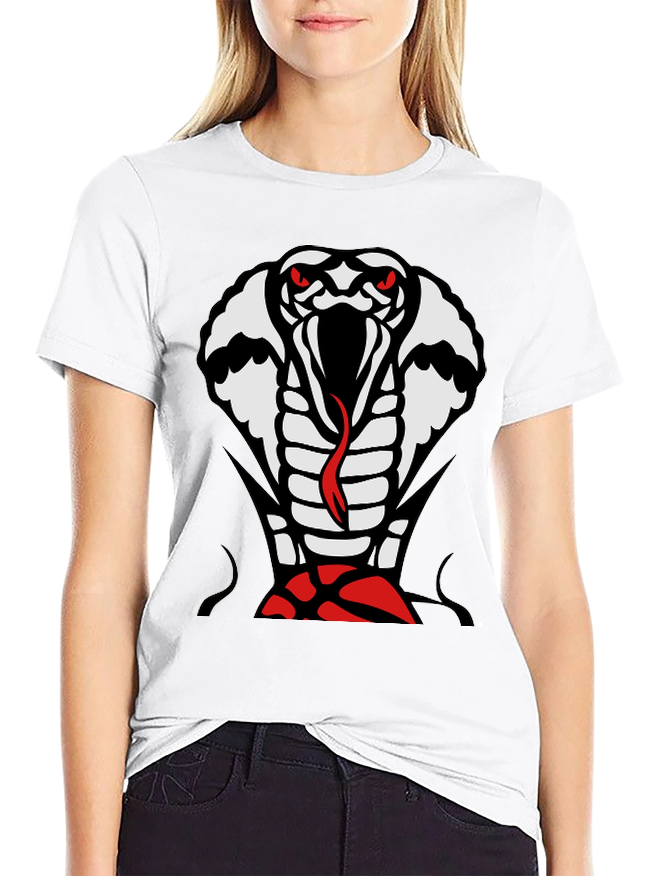 Cobra Graphic T-Shirt - Mens Black Tee