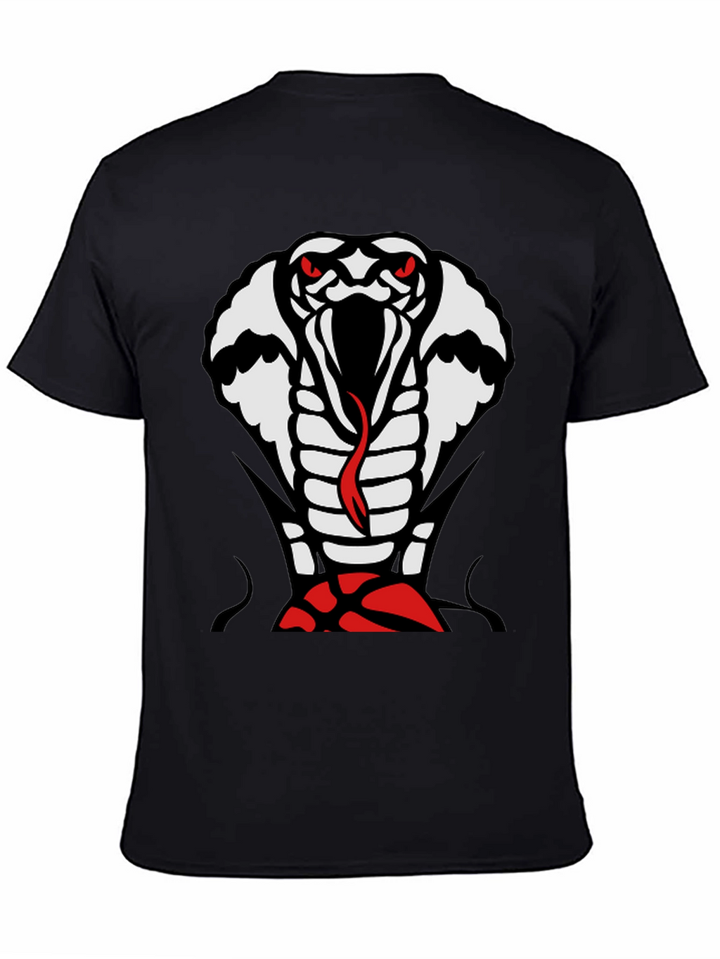 Cobra Graphic T-Shirt - Mens Black Tee