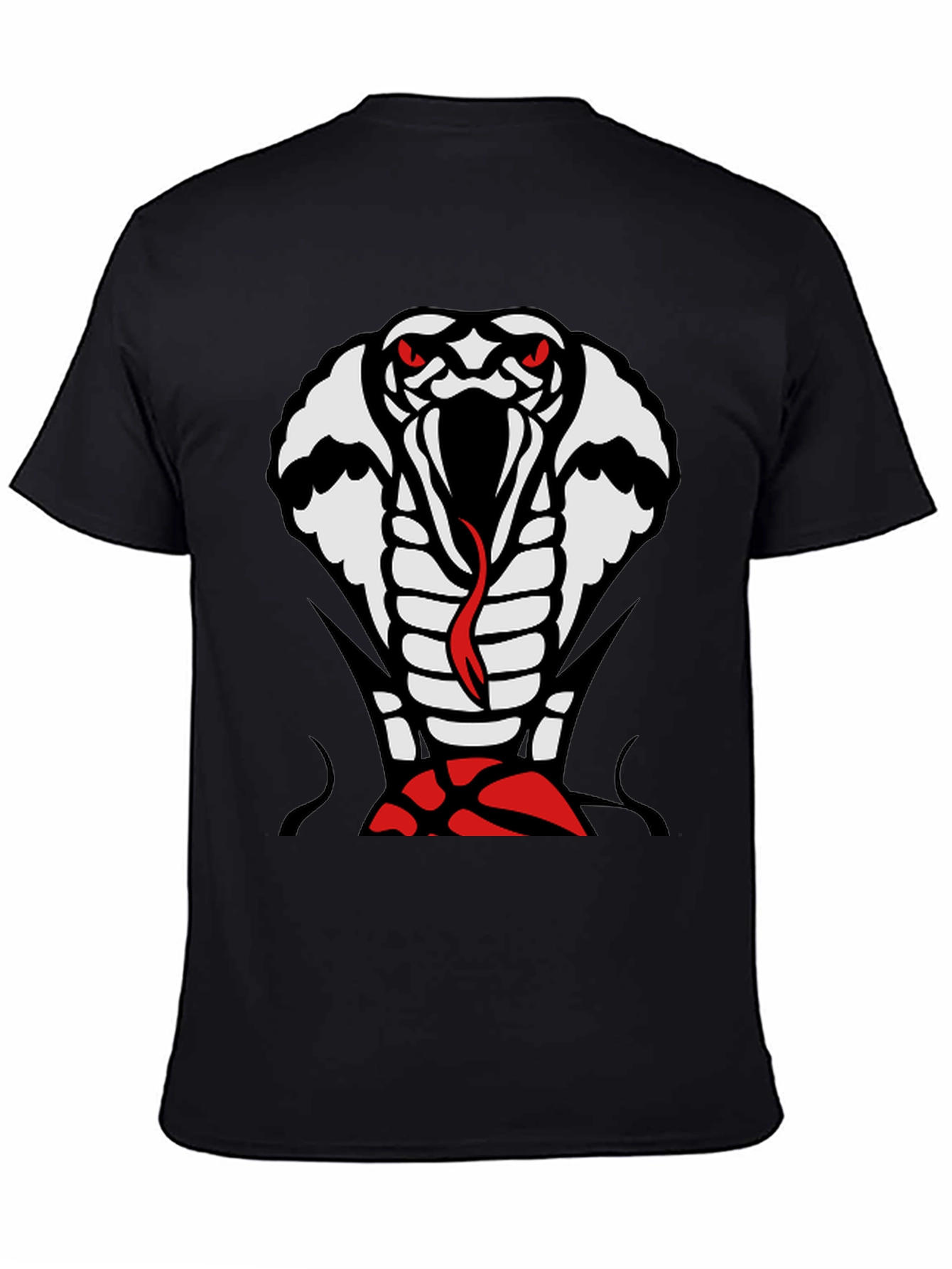 Cobra Graphic T-Shirt - Mens Black Tee
