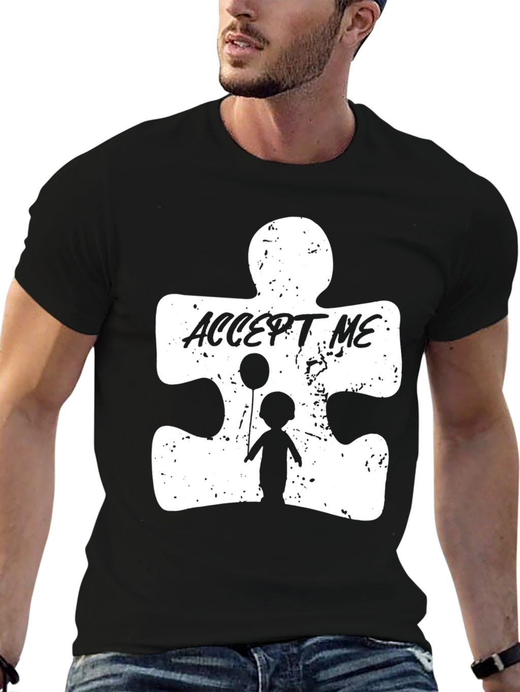 Accept Me Autism Awareness T-Shirt