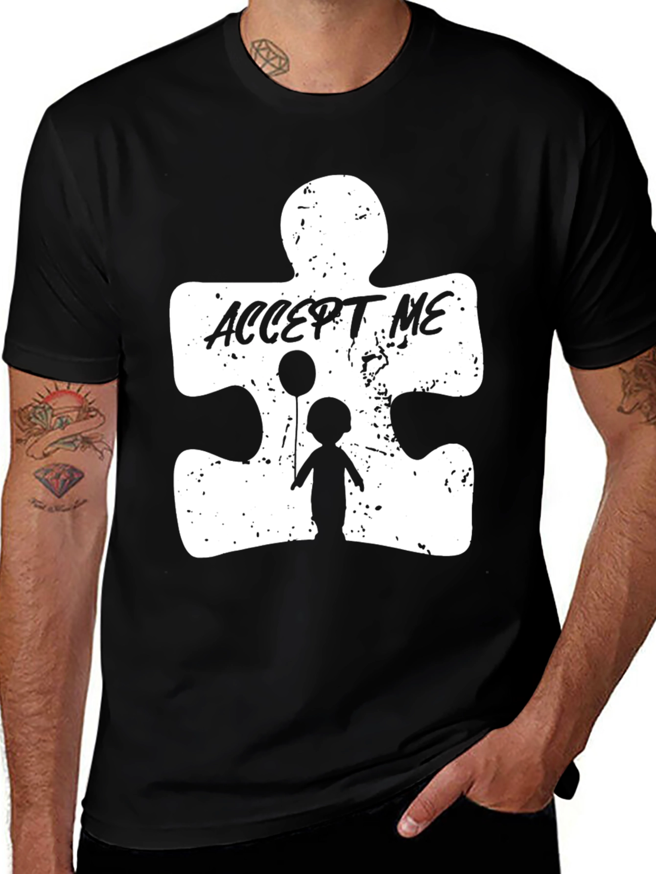 Accept Me Autism Awareness T-Shirt