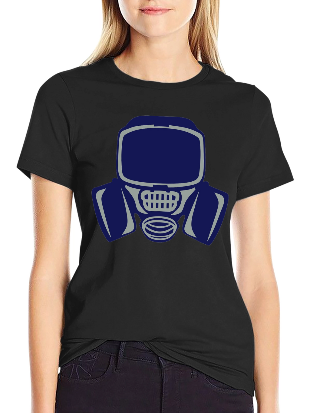 Graphic Tee - Gas Mask Design