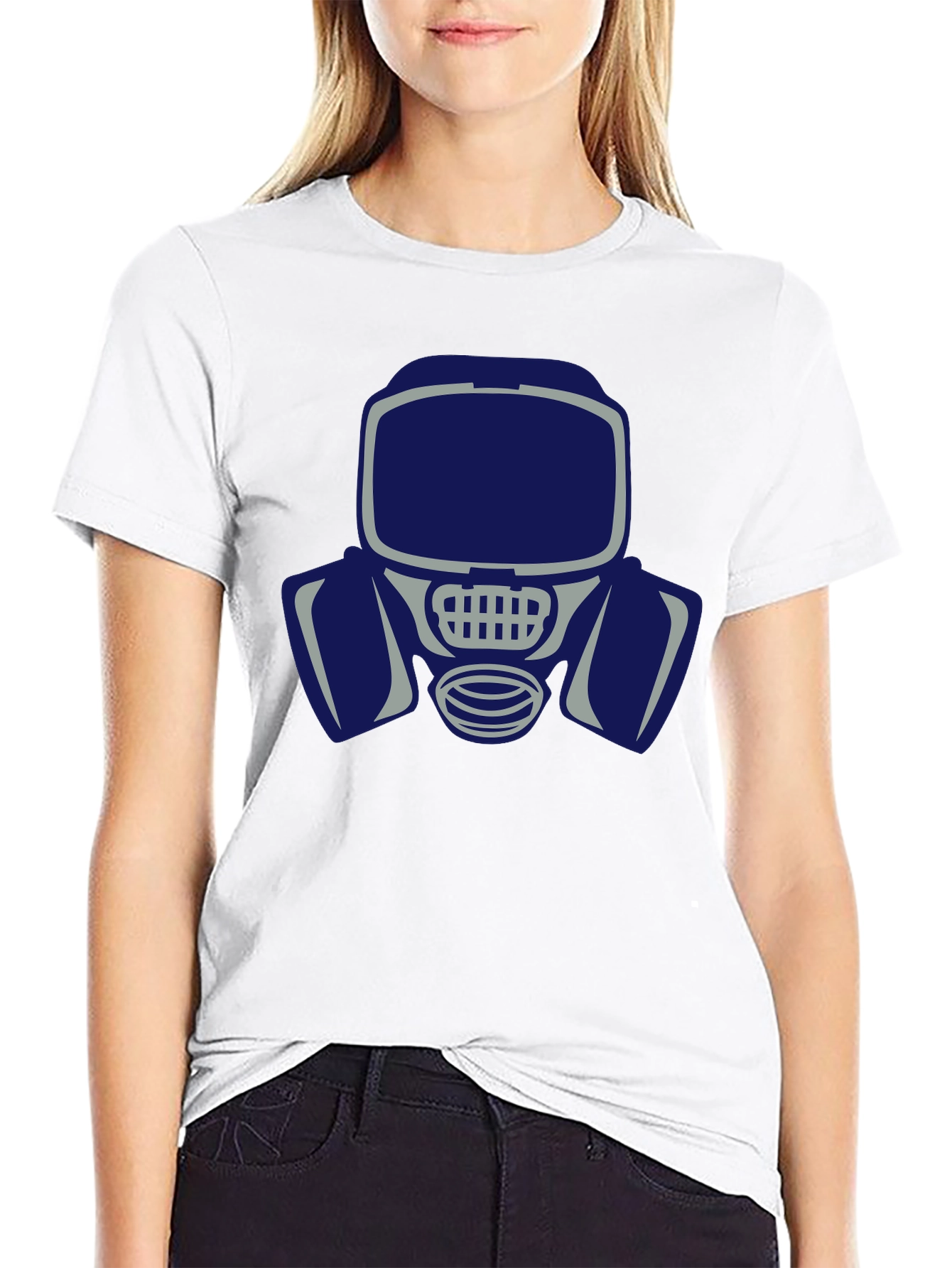 Graphic Tee - Gas Mask Design