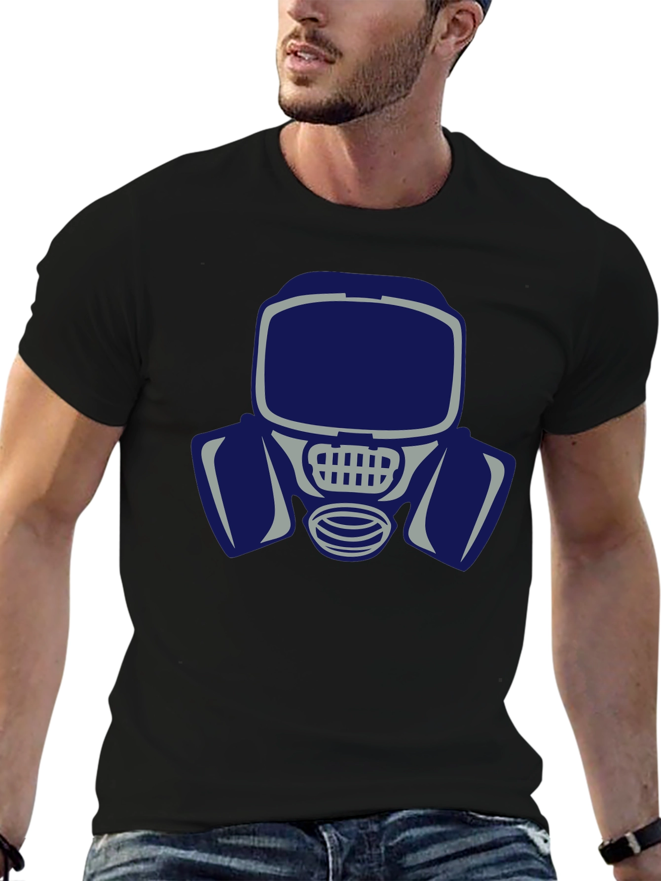 Graphic Tee - Gas Mask Design