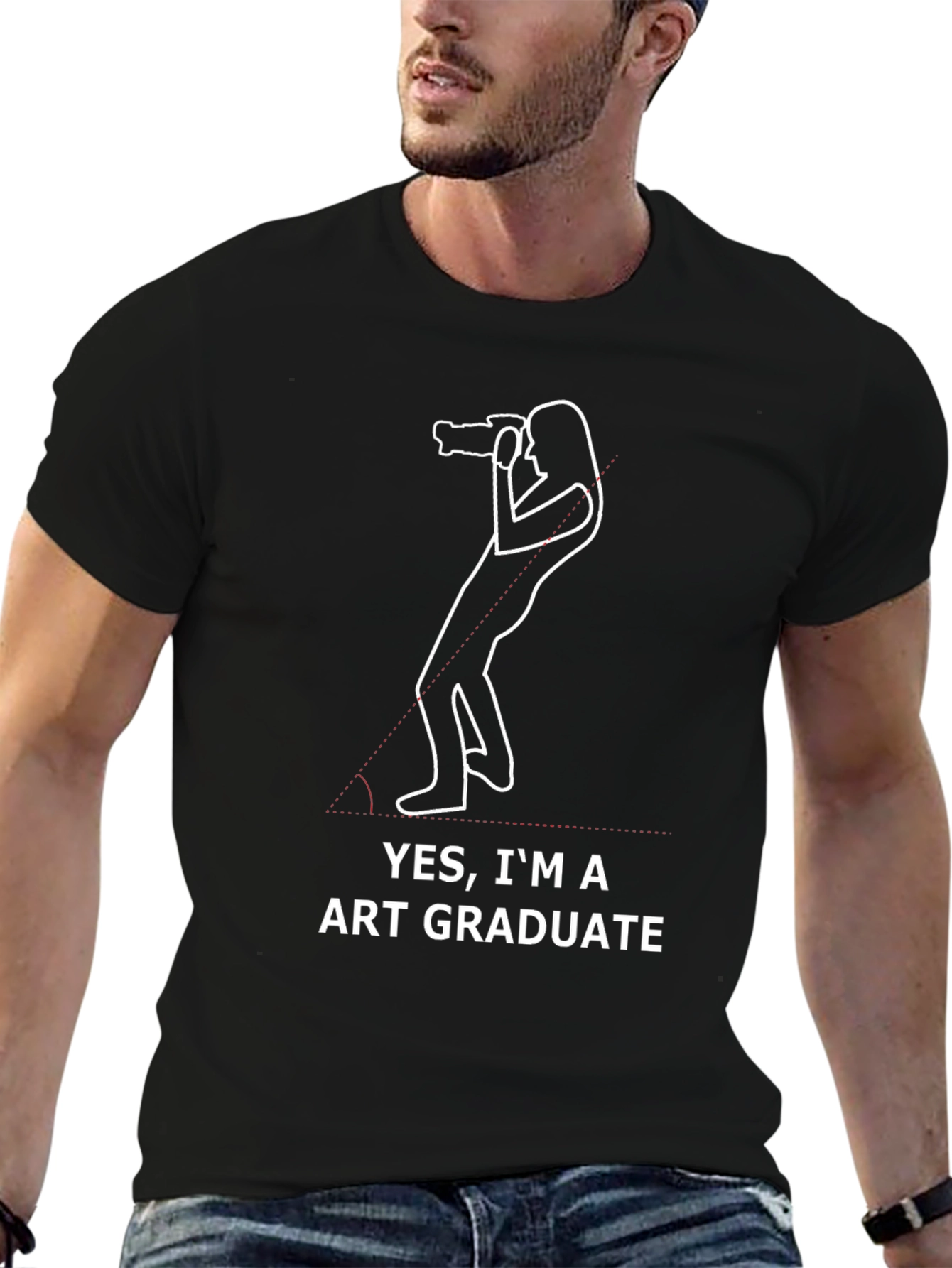 Art Graduate Photographer Graphic Tee