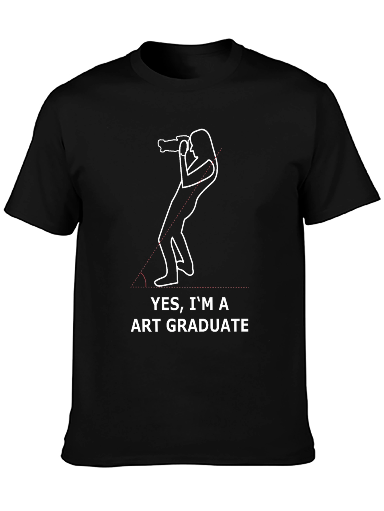 Art Graduate Photographer Graphic Tee