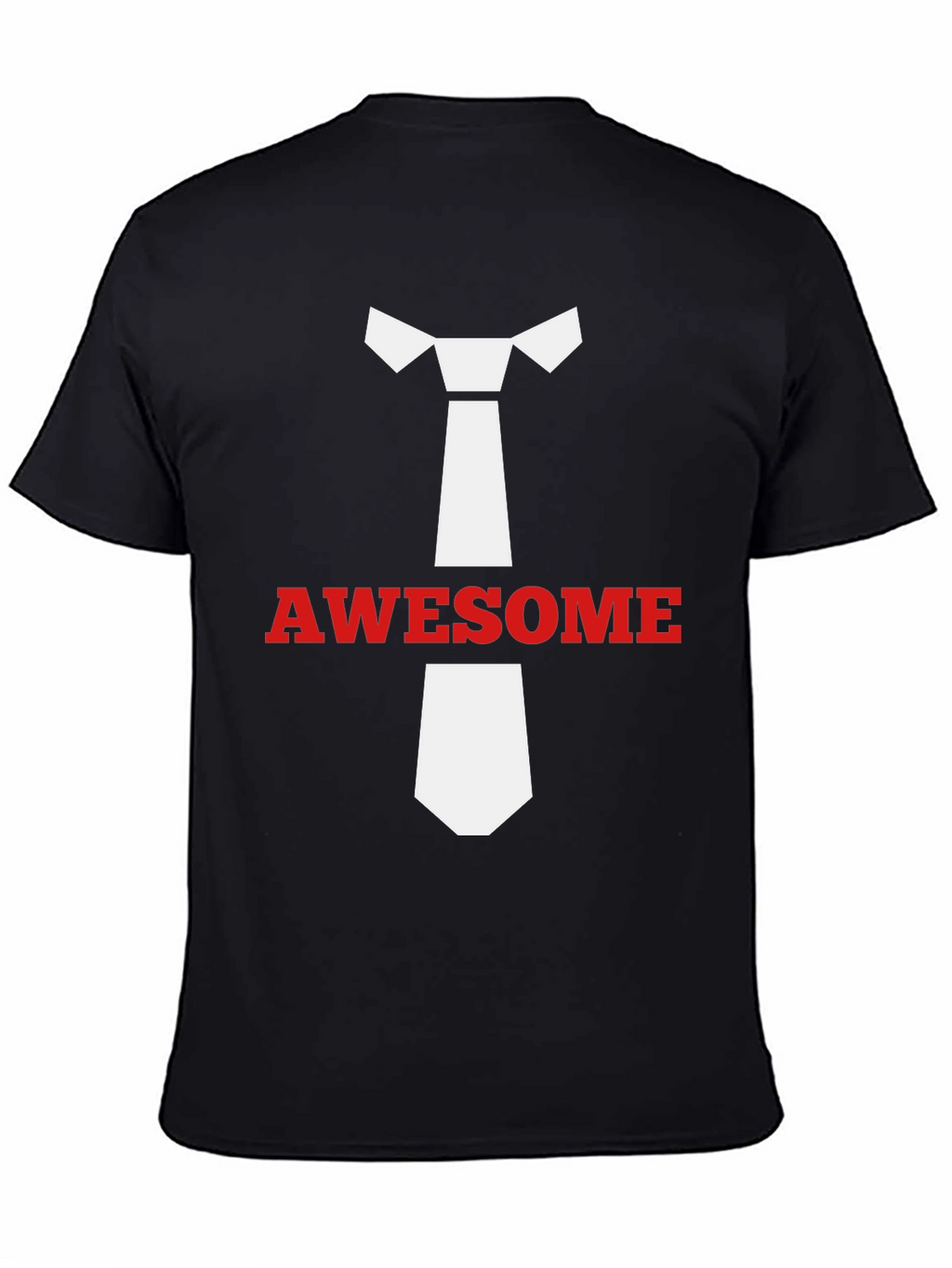 Awesome Tie T-Shirt - Stylish Casual Wear