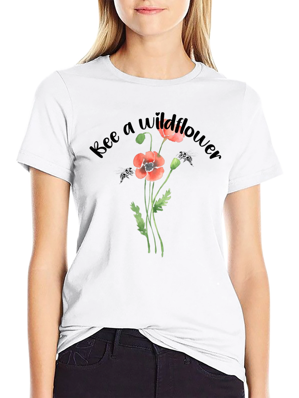 Bee a Wildflower Graphic T-Shirt