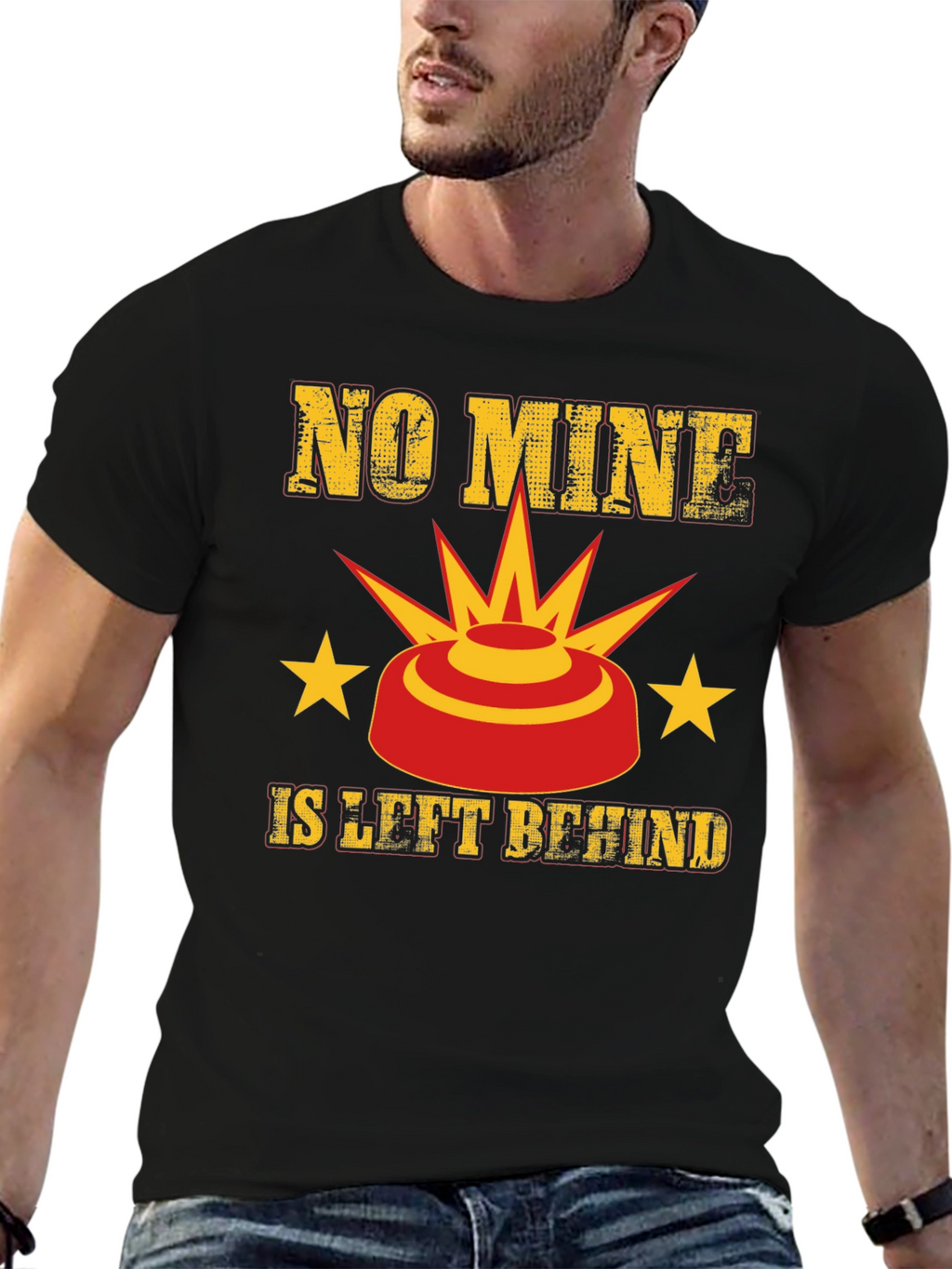 No Mine Left Behind Graphic Tee