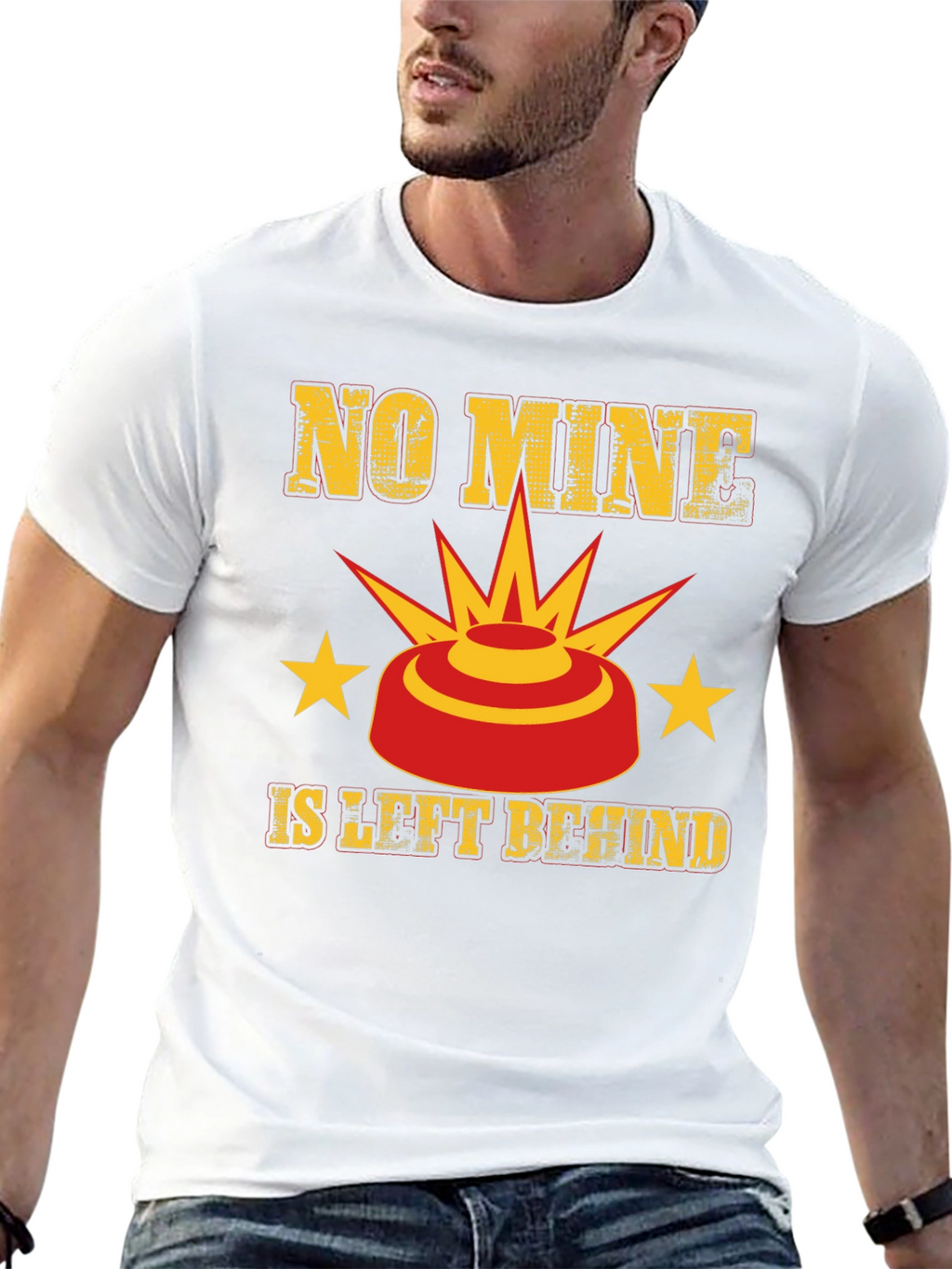 No Mine Left Behind Graphic Tee