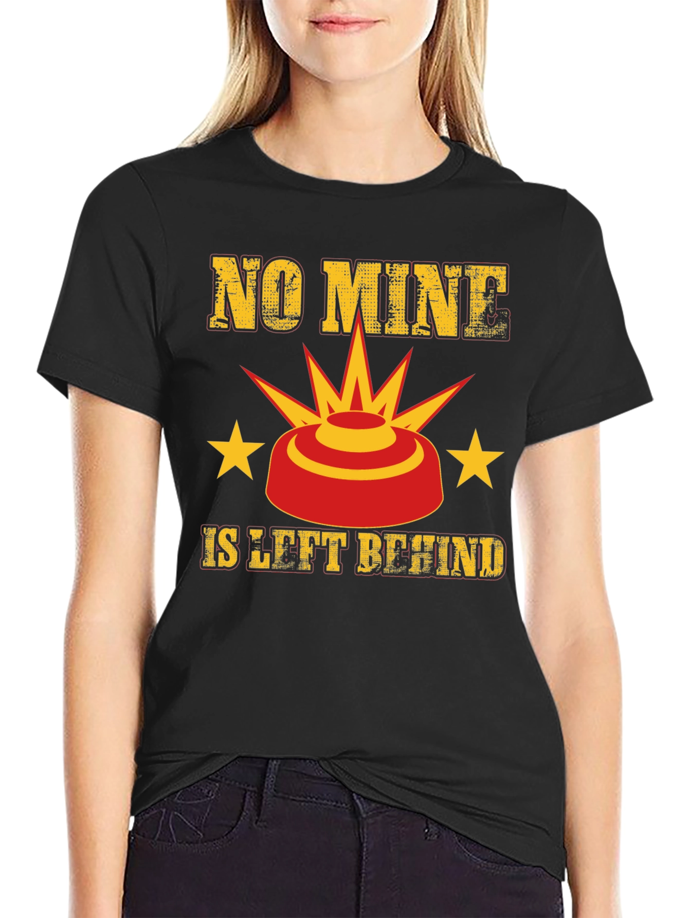 No Mine Left Behind Graphic Tee